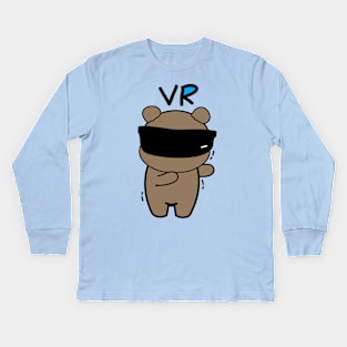 CoCo playing VR Kids Long Sleeve T-Shirt